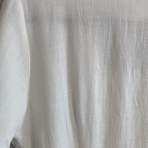 Princess Polly The Laze Mini Dress White Size 8 - Picture 10 of 14